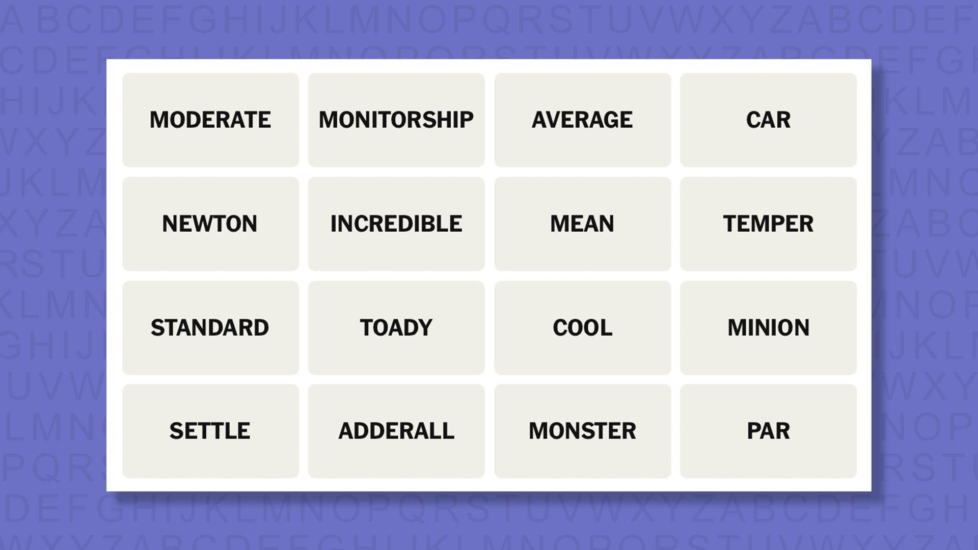 NYT Connections hints for game 909 on a purple background