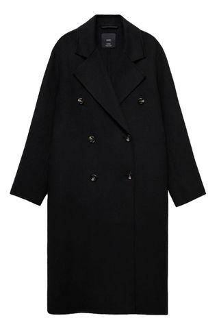 Picarol Oversize Double Breasted Wool Blend Coat