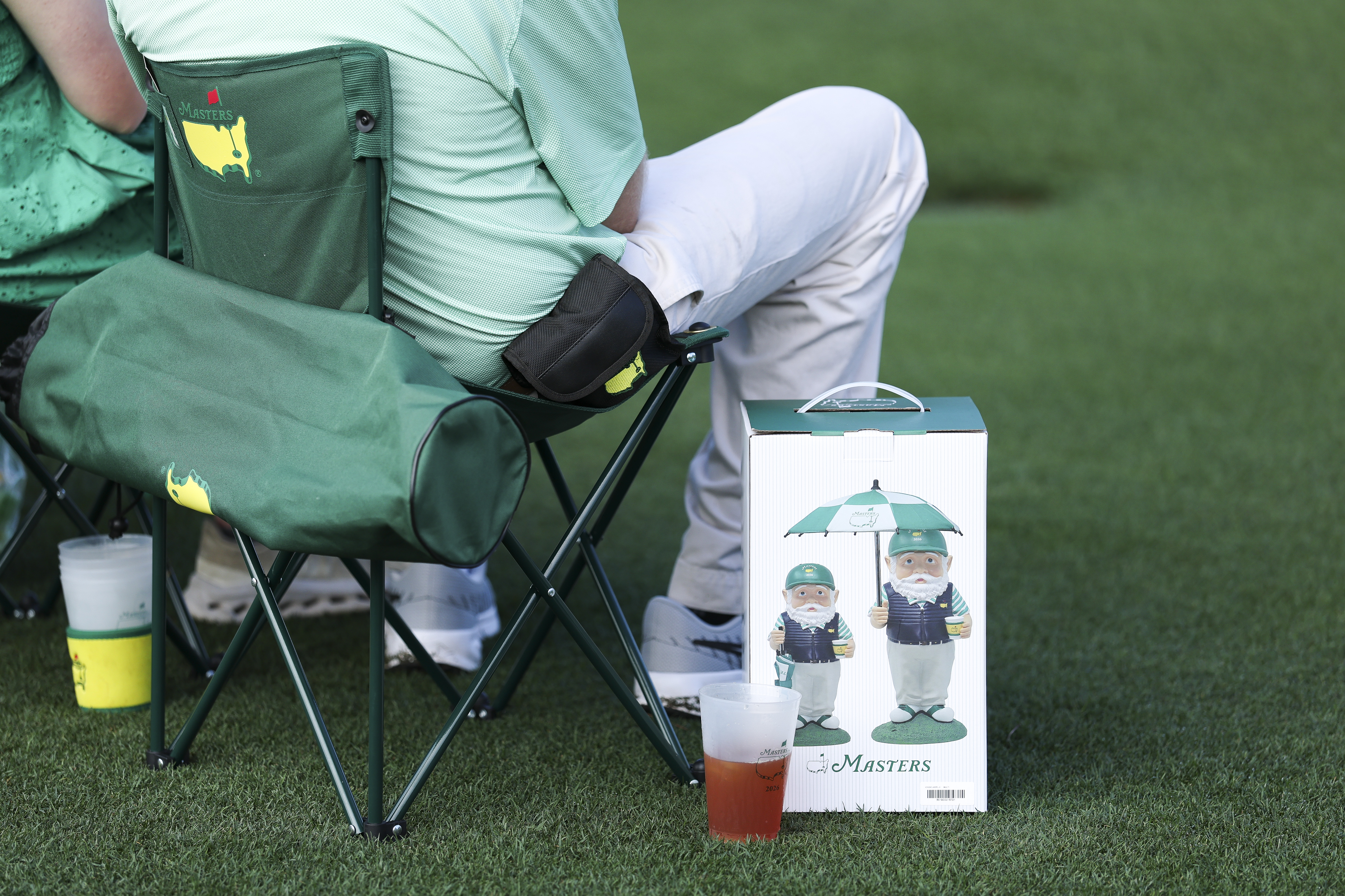 Masters chairs at Augusta National