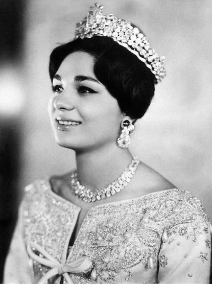 1959: Farah Diba and the Shah of Iran