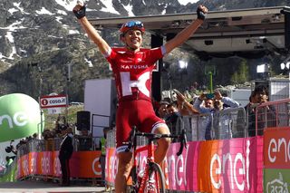 Rein Taaramäe wins stage 20 2016 Giro d'Italia. Photo: Graham Watson