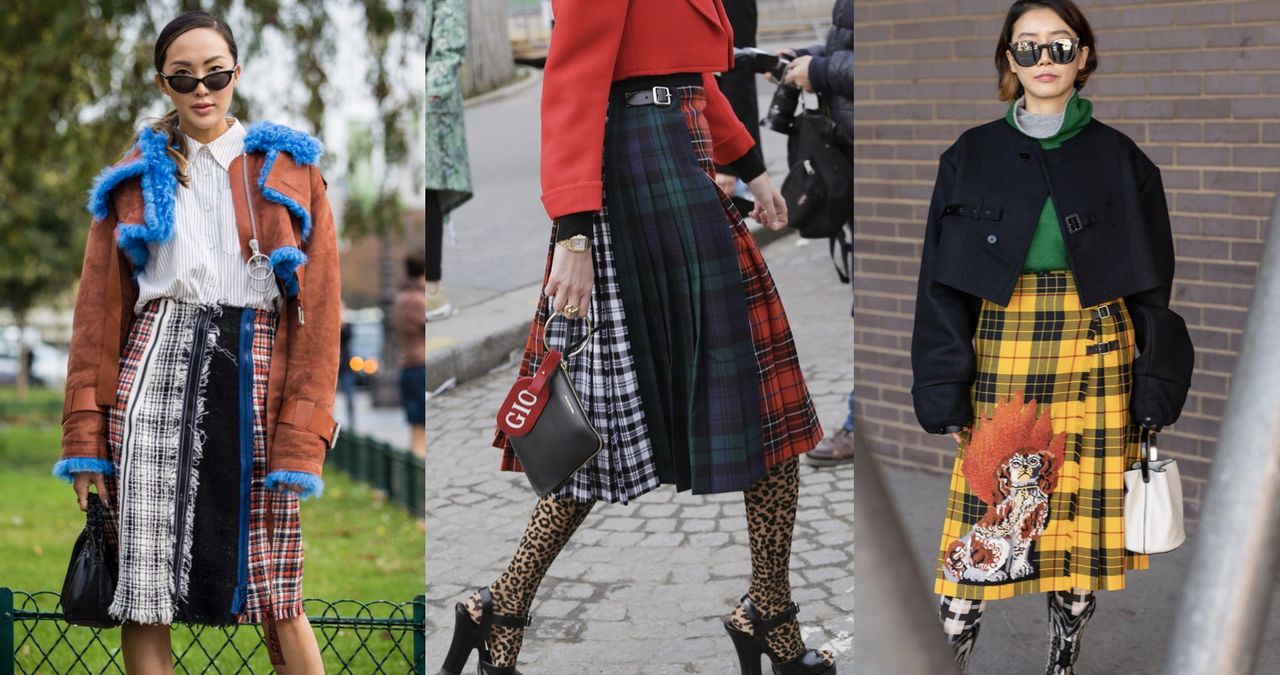 The Best Plaid Skirts Are Tools for SelfExpression Marie Claire