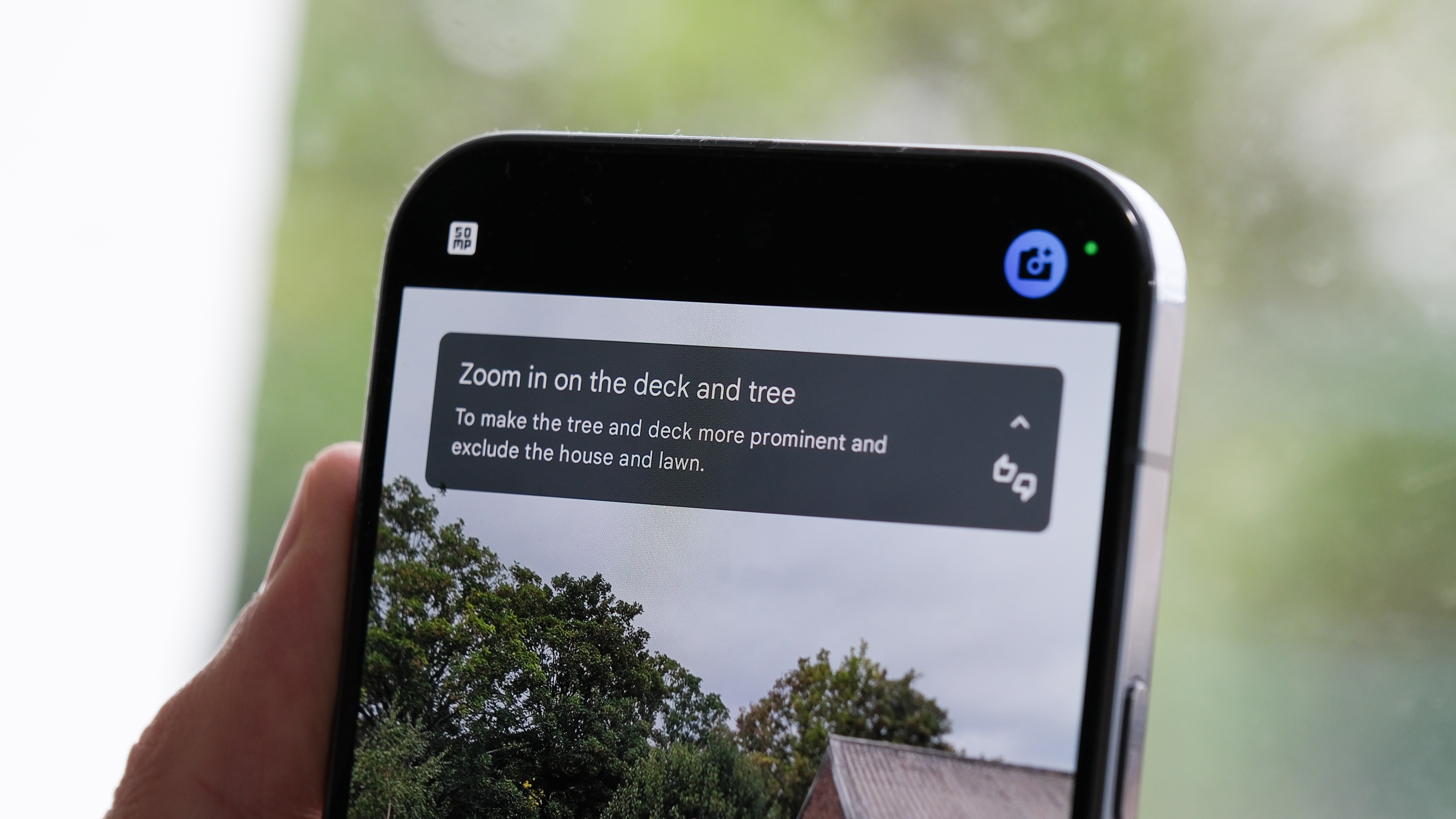 Google Pixel 10 Pro XL phone held in a hand