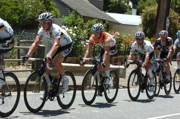 HTC-Highroad patrol the front of the bunch