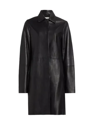 Loulou Studio, Leather Knee-Length Coat