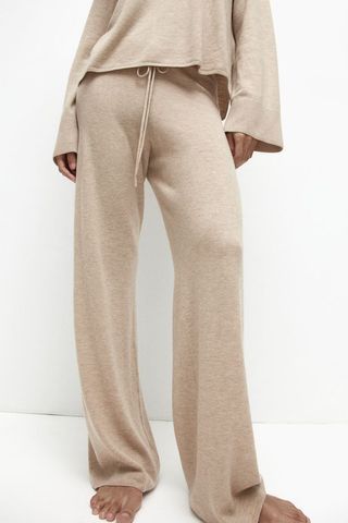 Cashmere-Blend Trousers