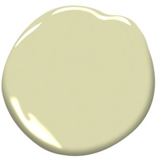 muted green paint swatch