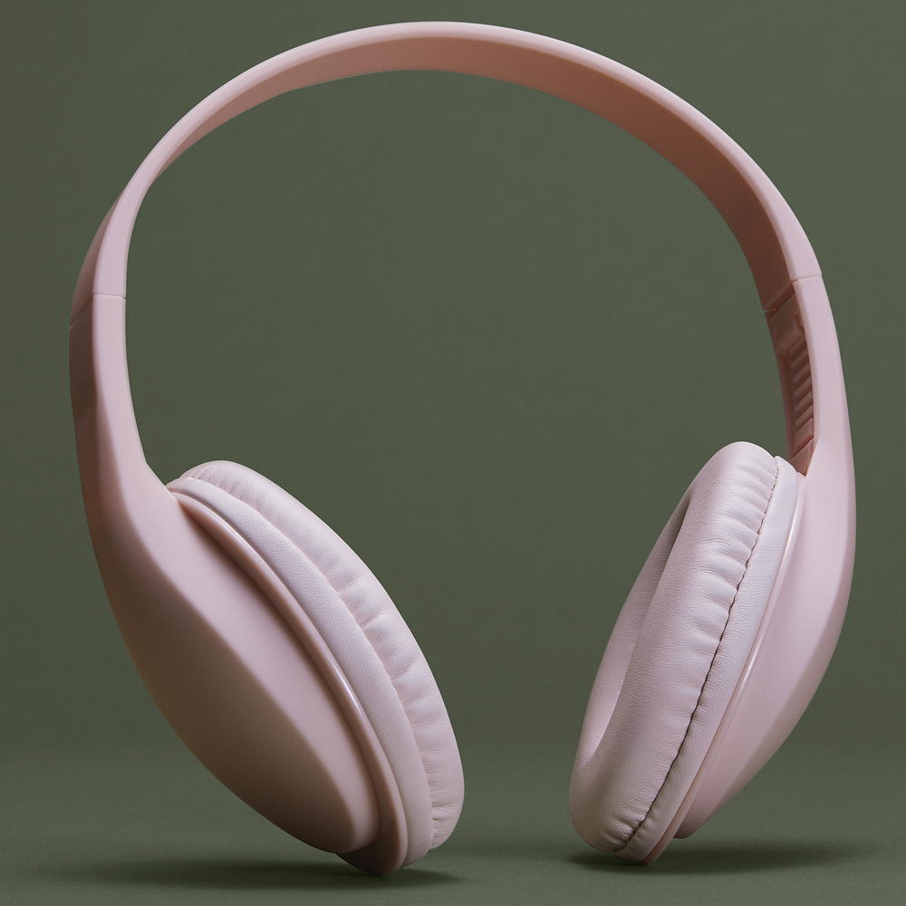 pink headphone