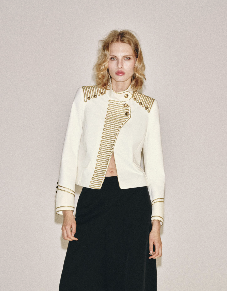 Zara, ZW Collection Frog Fastening Jacket