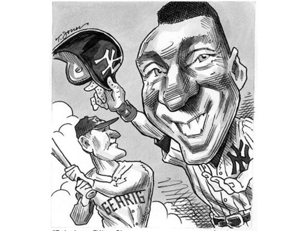 Editorial cartoon sports Derek Jeter