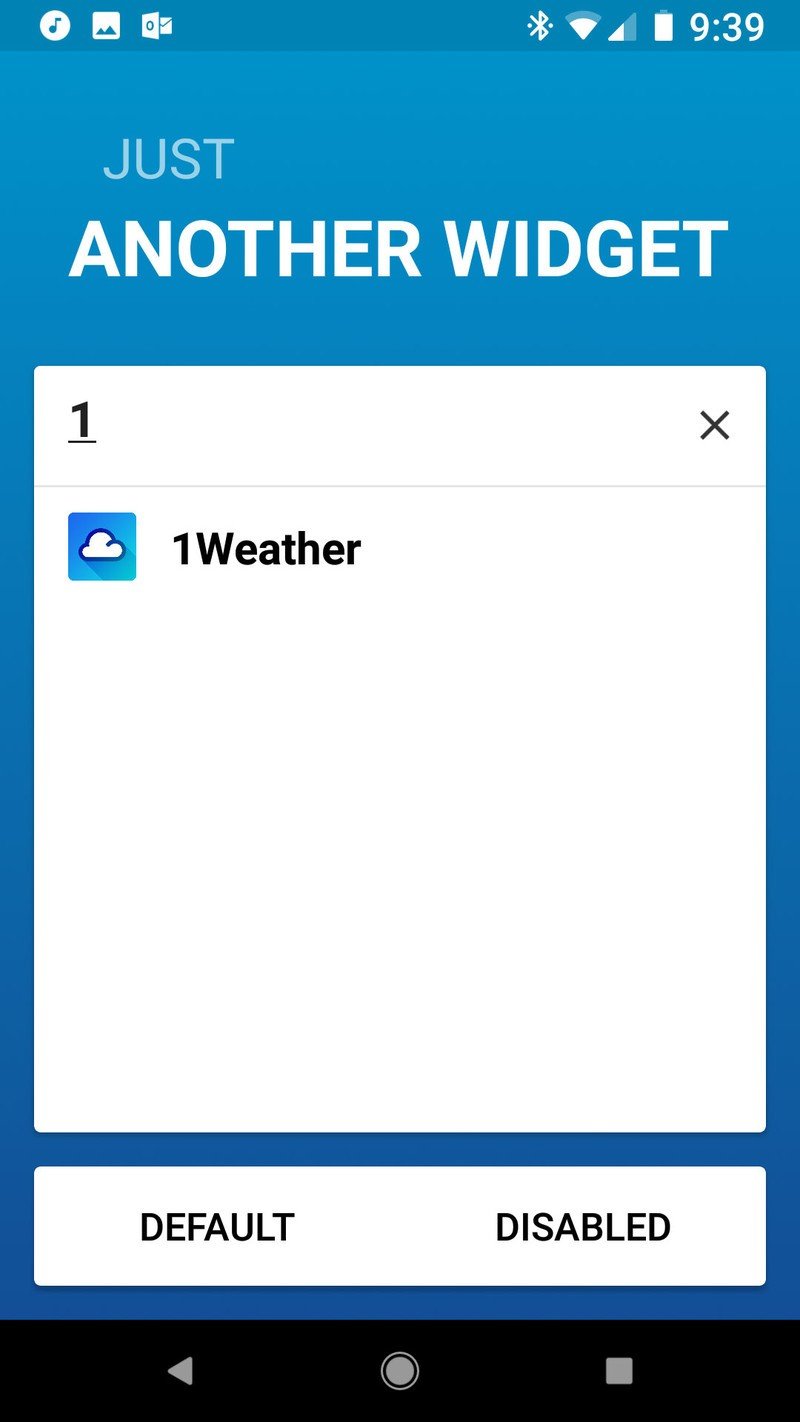 Select your app