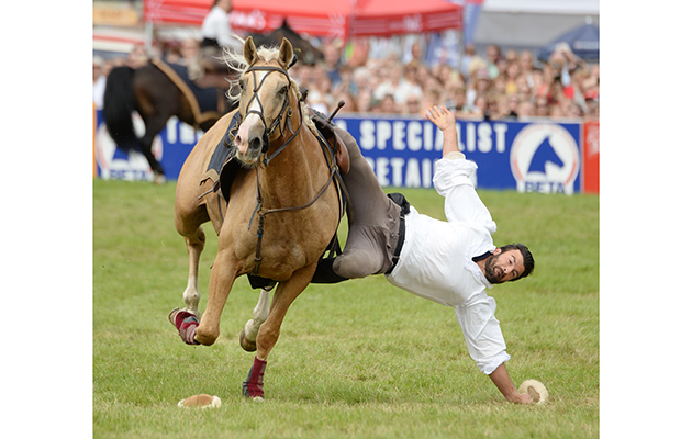 The Devil’s Horsemen Cossacks defy gravity