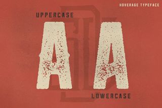 Free font: Hoverage