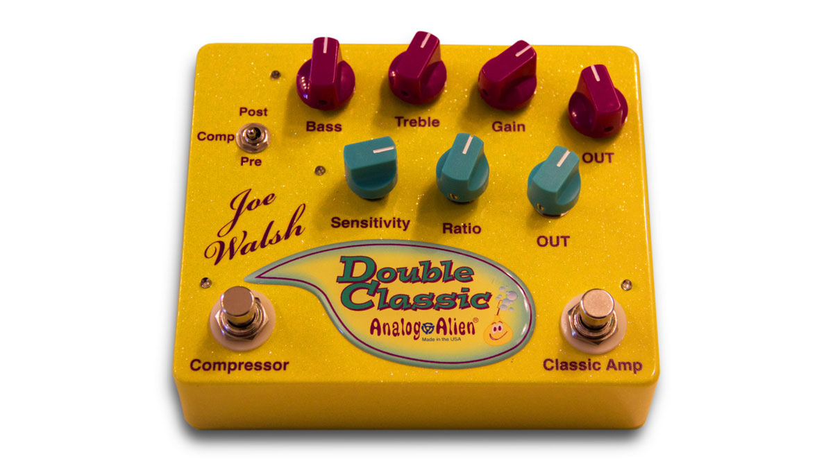 The Pre/Post switch allows you to place the compressor before or after the Classic Amp in the signal chain