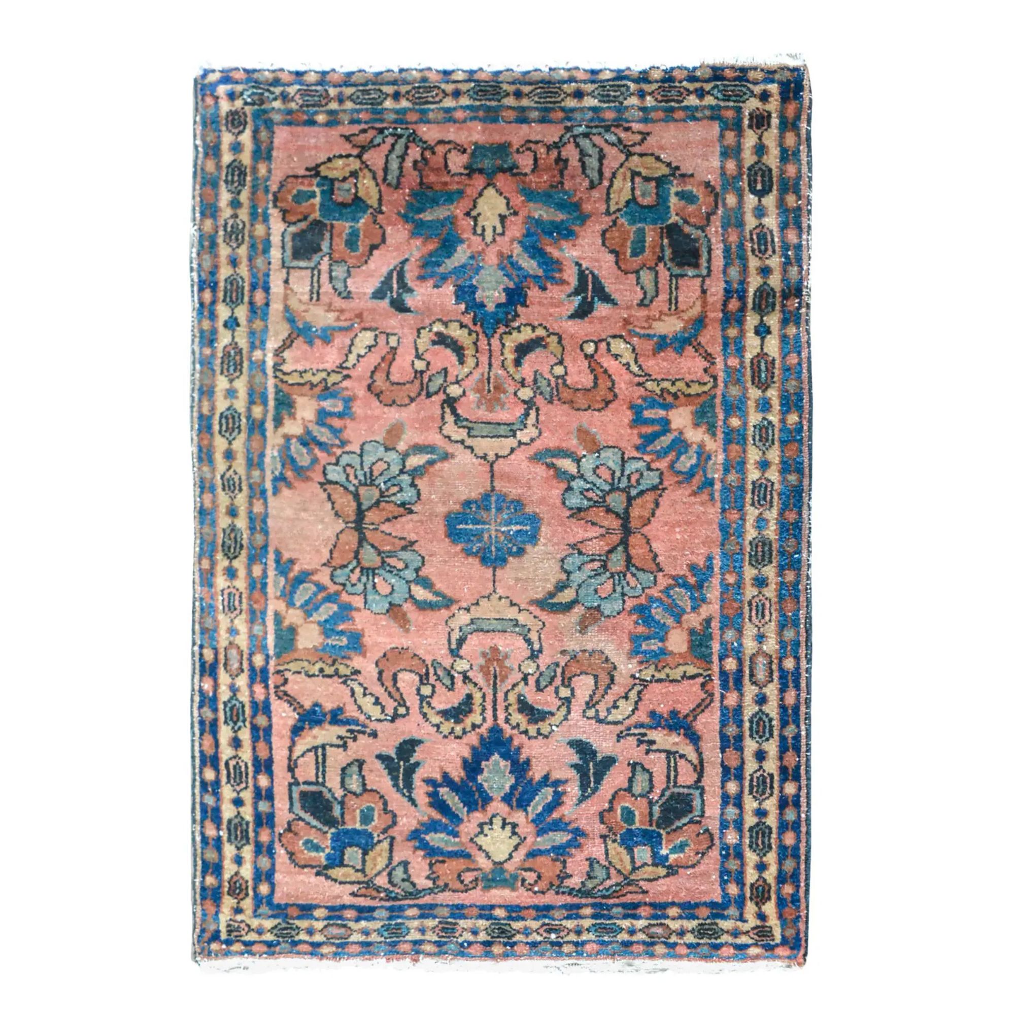 Early 20th Century Persian Lilihan Rug
