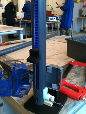 Remote controlled jump stand and cup