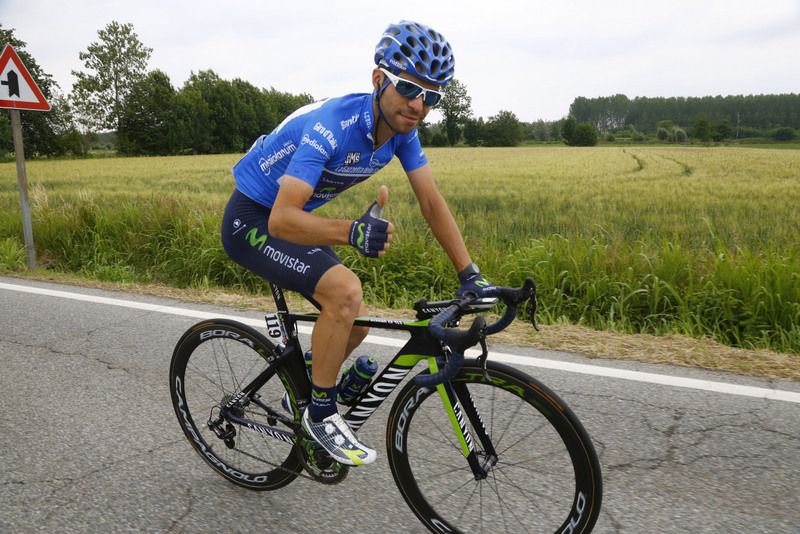 Thumbs up from Giovanni Visconti (Movistar)