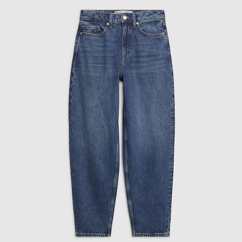 River Island, barrel leg jeans