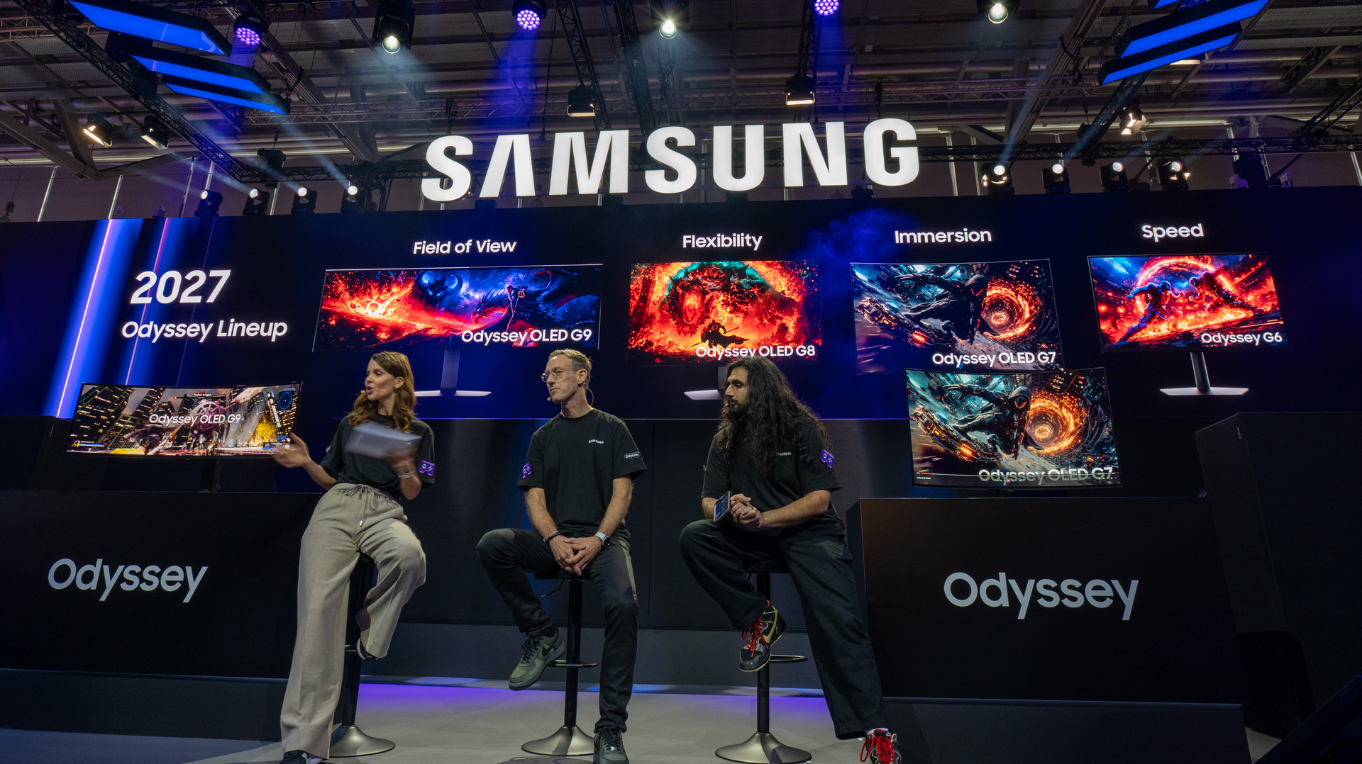 Samsung Odyssey monitors - 2027 models