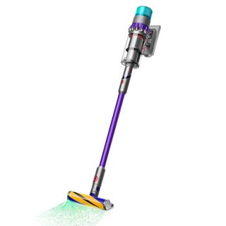 A Dyson Gen5detect vacuum on a white background