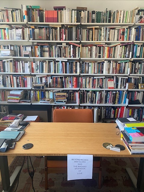 Booker Prize 2025 writer&#039;s desk