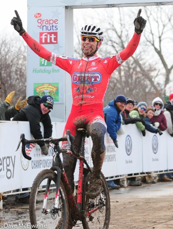 Yannick Eckmann (California Giant Berry/Specialized) wins the U23 men's 'cross national championship