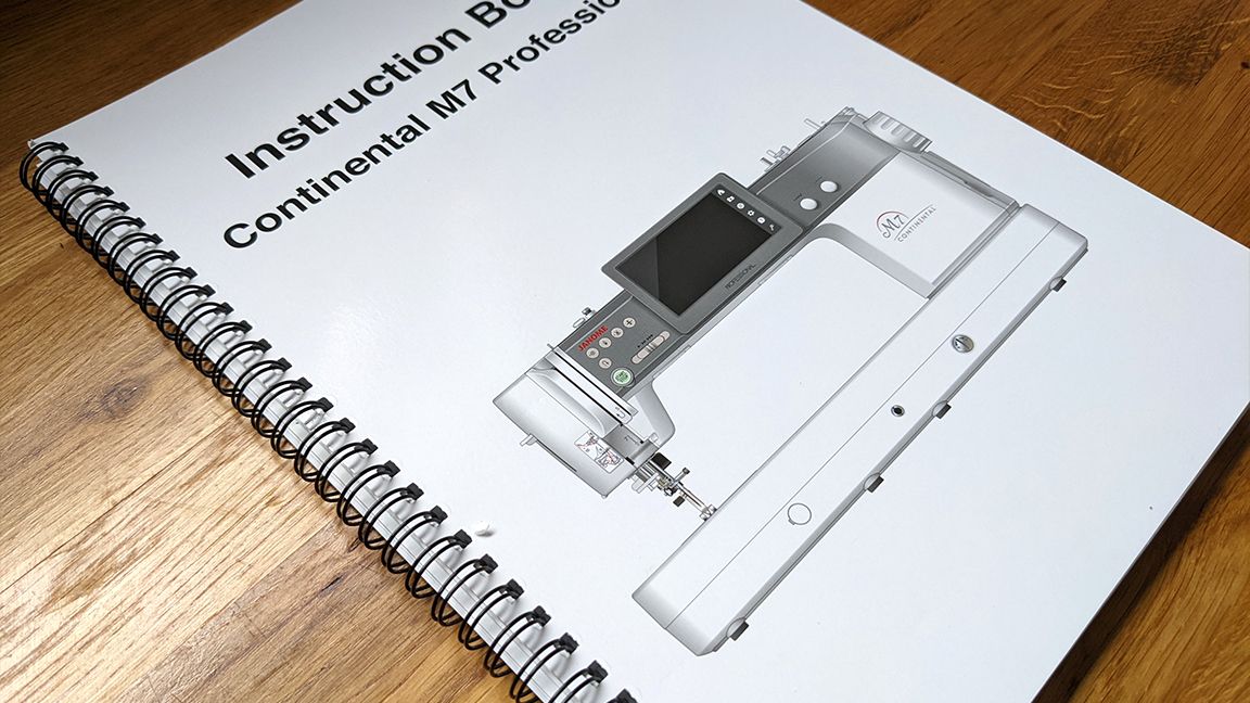 Janome Continental M7 review, manual