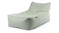 Pastel green outdoor bean bag with raised backrest - Extreme Lounging Pastel B Bed Outdoor Bean Bag