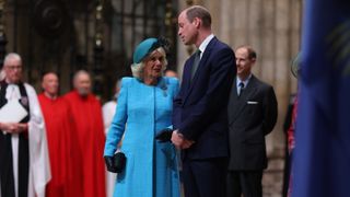 Queen Camilla and Prince William attend the 2024 Commonwealth Day Service