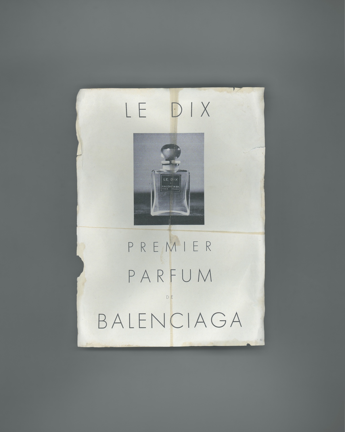 Le Dix fragrance campaign