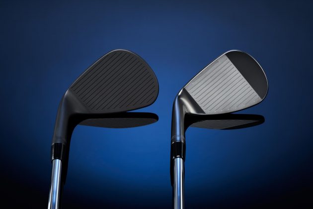 The new Jaws Full Toe wedge (left) compared to the Callaway Jaws Mack Daddy 5 wedge (right)