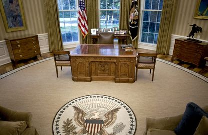 The Oval Office of the White House