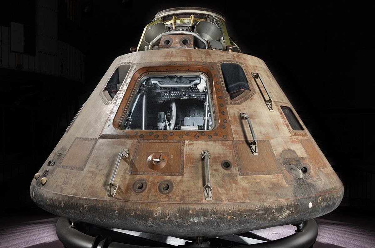 The Apollo 11 command module &quot;Columbia&quot; will be displayed at the Cincinnati Museum Center in Ohio as the new fifth and final stop of the Smithsonian&#039;s Destination Moon: The Apollo 11 Mission touring exhibition.