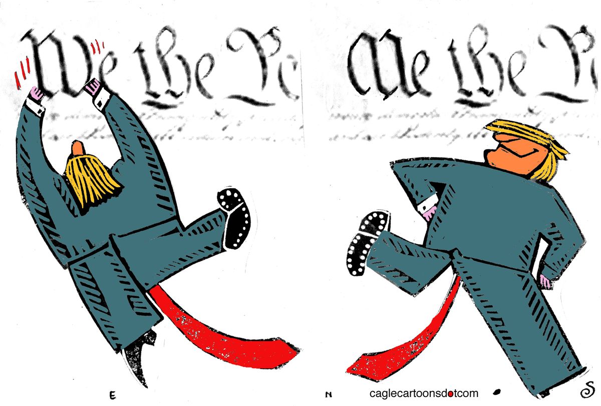 U.S. Trump constitution immigration executive order The Week