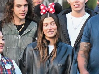 Hailey Bieber at Disneyland