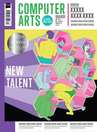 Cover design for CA's New Talent issue by Bridget E. Meyne