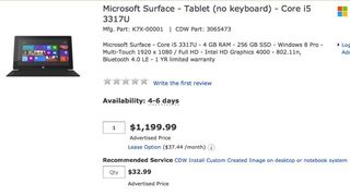 Microsoft Surface 256GB