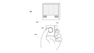 Apple TV remote patent