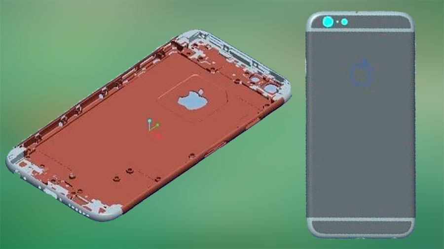 iPhone 6 3D renderings