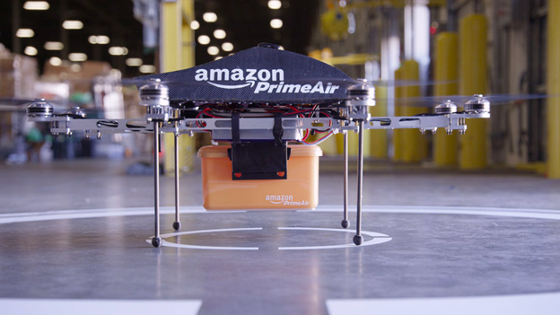 Jeff Bezos introduces Amazon Prime Air, delivery by drone in 30 minutes