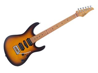 The Antique Modern features an innovative 'roasted maple' neck.