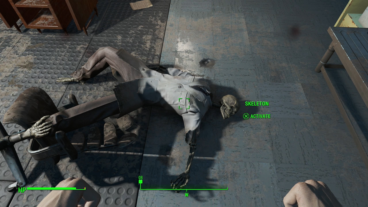 fallout 4 see your body in first person