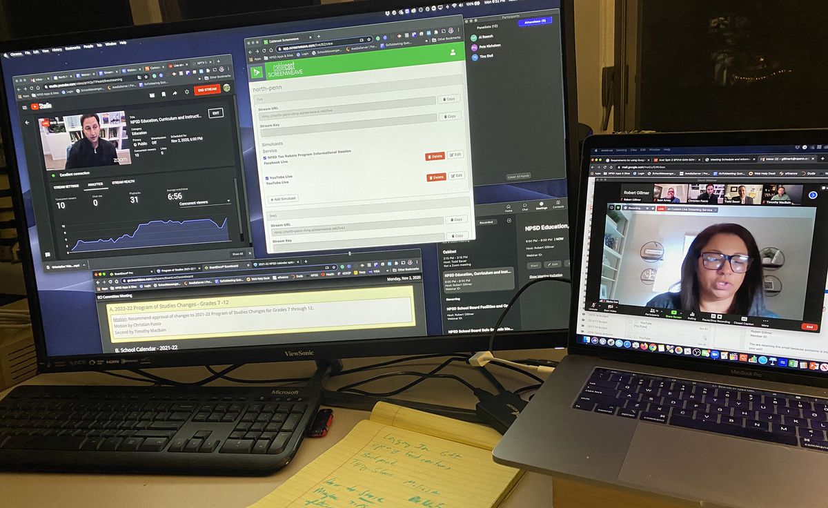 Cablecast Community Media Platform and Screenweave LIVE Keep North Penn School District Students Broadcasting During Pandemic