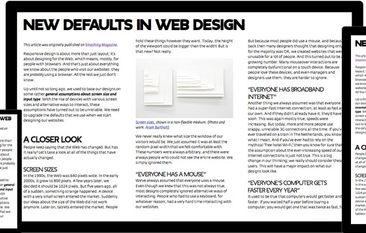 CSS columns might work for articles if we can convince the user to scroll horizontally