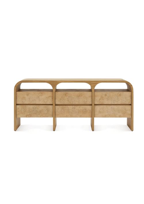 Crescent 6 Drawer Chest