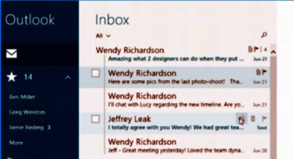 Mail in Windows 8.1
