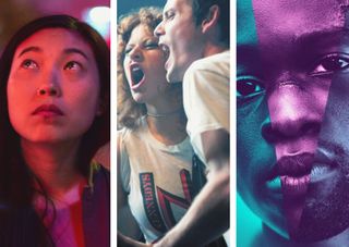 A24s The Farewell, Green Room, Moonlight posters.