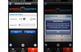 Speed Notify app