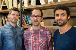 From left to right: Matt Dyke, Simon Richings and Bill Brock.