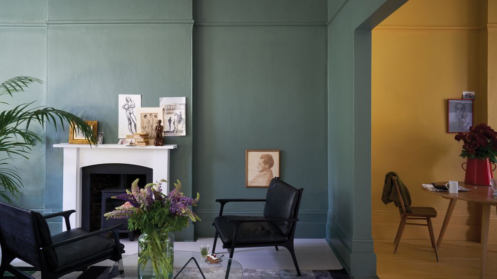 Farrow and Ball's 'Green Smoke' is their most popular green for 2022